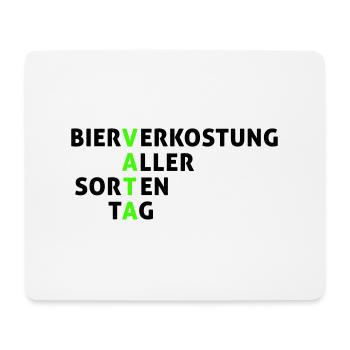 VATA TAG - Mousepad (Querformat) - Weiß - Vorne