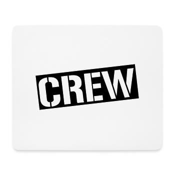crew - Mouse Pad (horizontal) - white - Front
