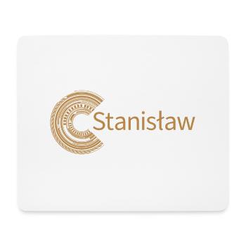 Pour Stanisław - Tapis de souris (format paysage) - blanc - Devant