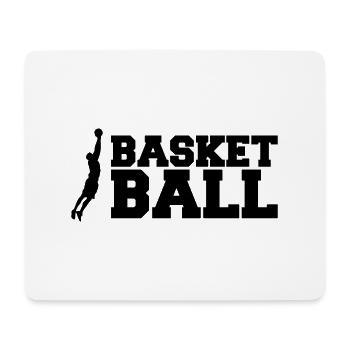 basketball - Mouse Pad (horizontal) - white - Front