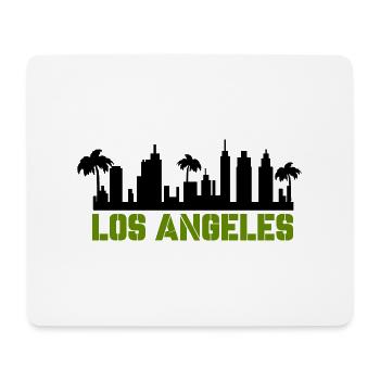 los angeles - Mousepad (Querformat) - Weiß - Vorne