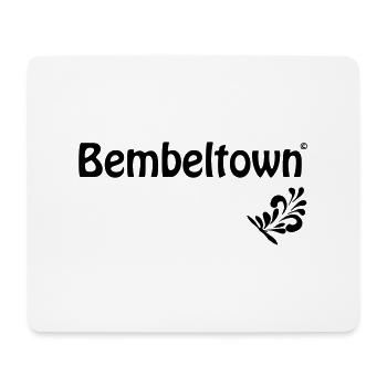 Bembel Design #FrankfurterOriginal #069 - Mousepad (Querformat) - Weiß - Vorne