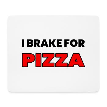Pizza - Mouse Pad (horizontal) - white - Front