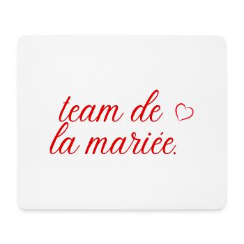 Red Heart Bridal Team - Mouse Pad (horizontal) - white - Front