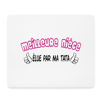 Beste Nichte - Mousepad (Querformat) - Weiß - Vorne