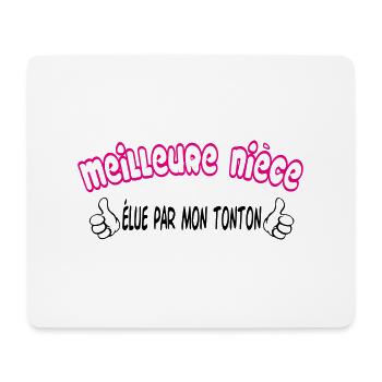 Beste Nichte - Mousepad (Querformat) - Weiß - Vorne