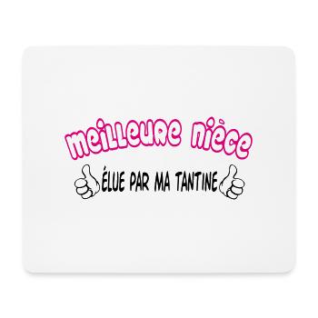Beste Nichte - Mousepad (Querformat) - Weiß - Vorne