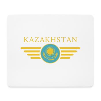 J’aime le Kazakhstan, T-shirt design de style élégance - Tapis de souris (format paysage) - blanc - Devant