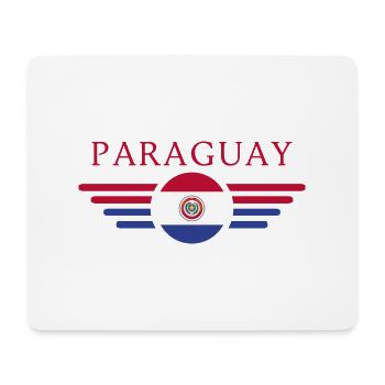 Ich liebe Paraguay, Eleganz Stil Design T-Shirt - Mousepad (Querformat) - Weiß - Vorne