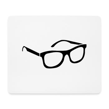 sonnenbrille - Mousepad (Querformat) - Weiß - Vorne
