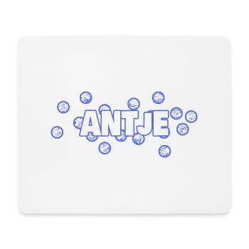 Liebe Antje - Mousepad (Querformat) - Weiß - Vorne