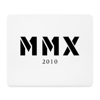 Römische Zahl Geburtsjahr Made in 2010 - Mousepad (Querformat) - Weiß - Vorne