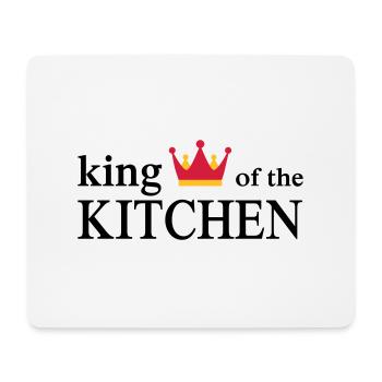 Funny cooking apron for men - Mouse Pad (horizontal) - white - Front