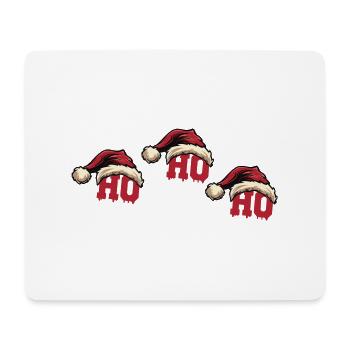 Christmas Ho Ho Ho - Mouse Pad (horizontal) - white - Front