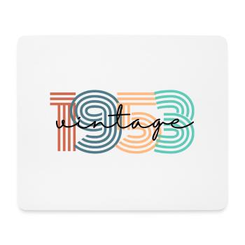 1953 Vintage Retro - Mousepad (Querformat) - Weiß - Vorne
