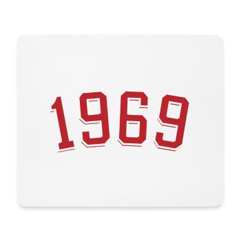 Sport year of birth 1969 - Mouse Pad (horizontal) - white - Front