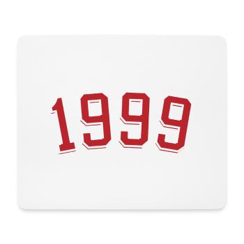 Année de naissance sport 1999 - Tapis de souris (format paysage) - blanc - Devant