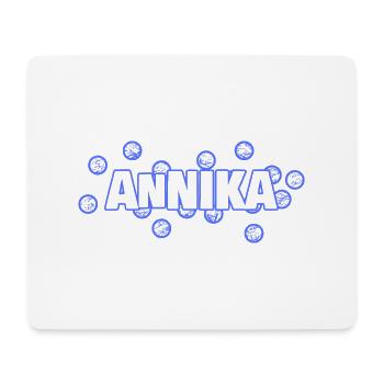 Geschenk für Annika - Mousepad (Querformat) - Weiß - Vorne