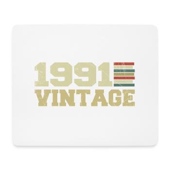 1991 Birthday Gift 1991 Vintage 1991 Gift - Mouse Pad (horizontal) - white - Front