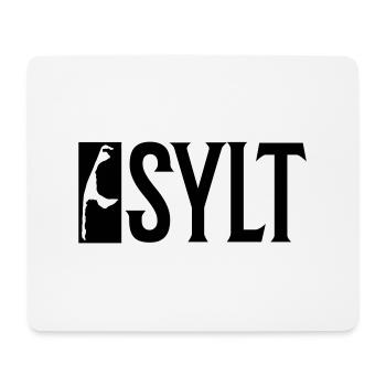 Vacances Sylt - Tapis de souris (format paysage) - blanc - Devant