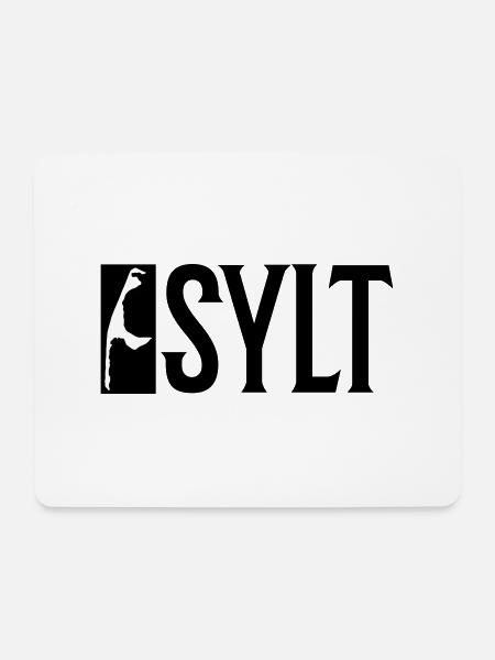 Sylt Urlaub - Mousepad (Querformat) - Weiß
