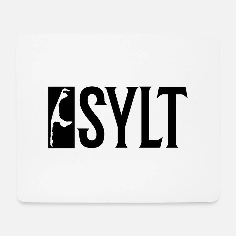 Sylt Urlaub - Mousepad (Querformat) - Weiß