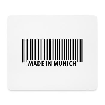 Made in Munich - München - Mouse Pad (horizontal) - white - Front
