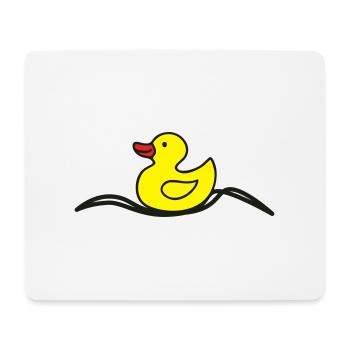Ente gut alles gut - Mousepad (Querformat) - Weiß - Vorne