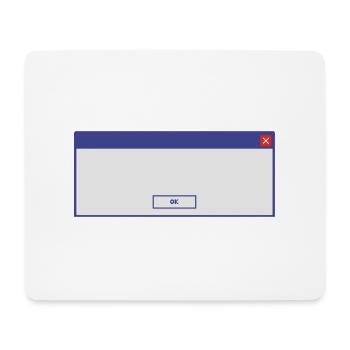 window_3colorok - Mousepad (Querformat) - Weiß - Vorne