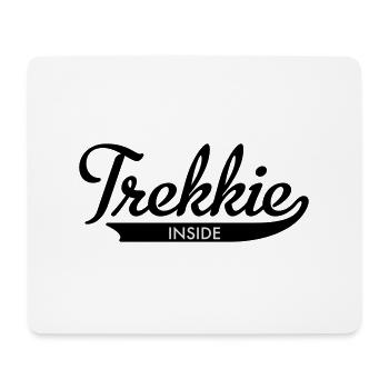 trekkie inside - Mousepad (Querformat) - Weiß - Vorne