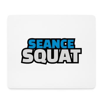 séance squat - Tapis de souris (format paysage) - blanc - Devant