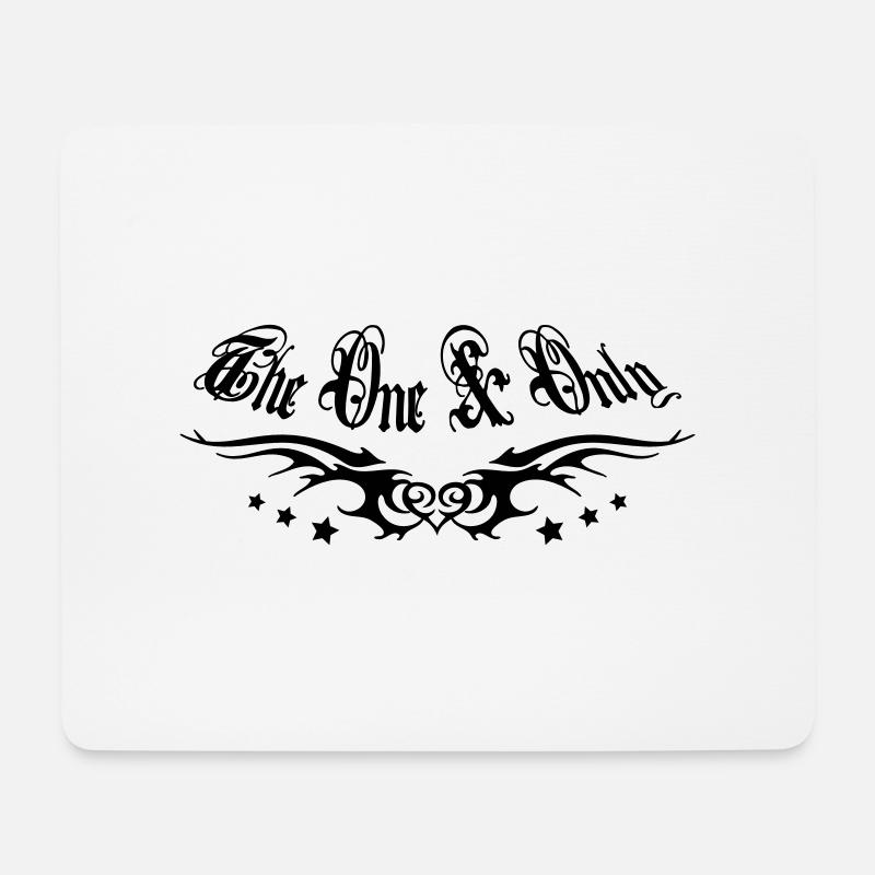 The One and Only 1c 1 - Mousepad (Querformat) - Weiß