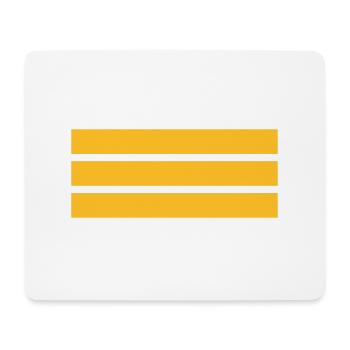 Korvettenkapitän - Mousepad (Querformat) - Weiß - Vorne