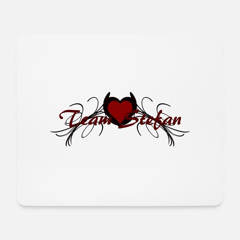 team stefan - Mouse Pad (horizontal) - white