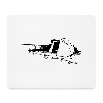 Bivvy - Mousepad (Querformat) - Weiß - Vorne