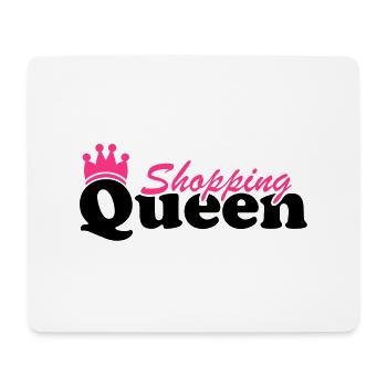 shopping_queen_fa2 - Mousepad (Querformat) - Weiß - Vorne