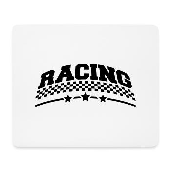 racing_design_1 - Mousepad (Querformat) - Weiß - Vorne