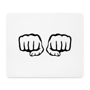 fauste_qa1 - Mousepad (Querformat) - Weiß - Vorne