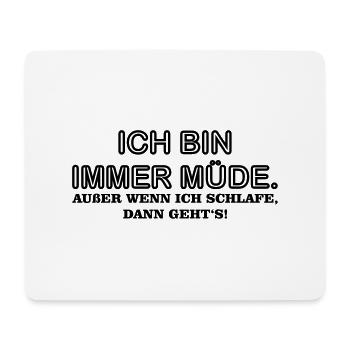 Always Warm beds - Mouse Pad (horizontal) - white - Front