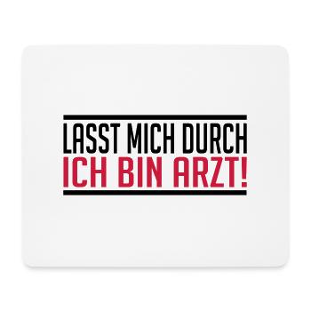 Arzt - Mousepad (Querformat) - Weiß - Vorne