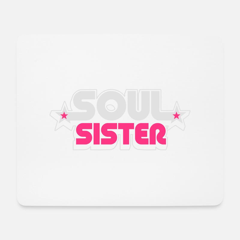 soul sister - Mouse Pad (horizontal) - white