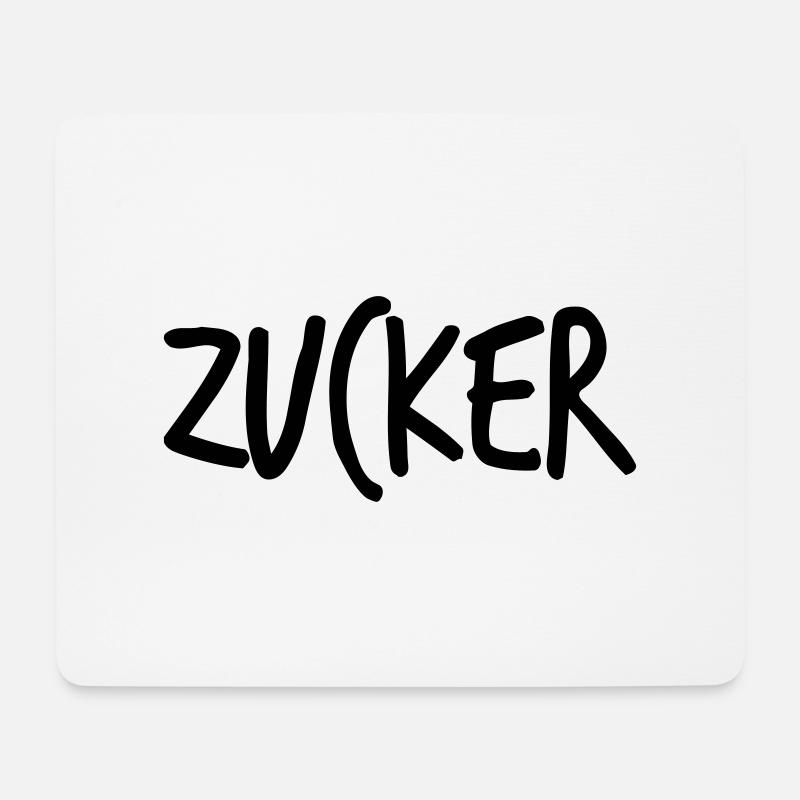 Partnerlook - Zimt und Zucker - Mousepad (Querformat) - Weiß
