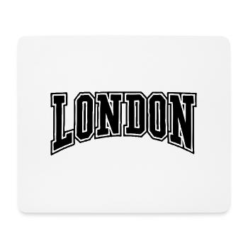 london_college_gewellt - Mousepad (Querformat) - Weiß - Vorne