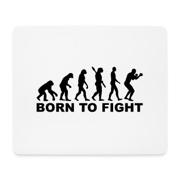 Boxing Evolution - Mouse Pad (horizontal) - white - Front