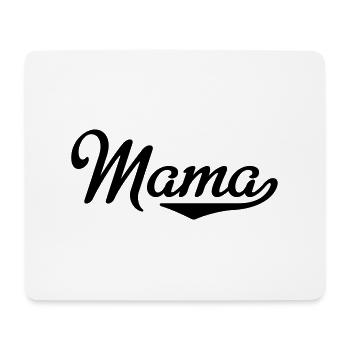 mama2 - Tapis de souris (format paysage) - blanc - Devant