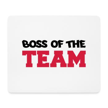 boss_of_the_team02 - Tapis de souris (format paysage) - blanc - Devant
