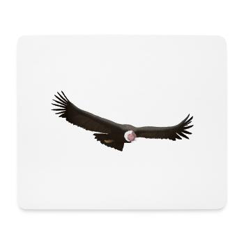 Condor 01 - Tapis de souris (format paysage) - blanc - Devant