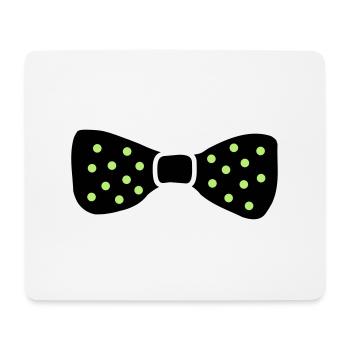 bow_tie - Mouse Pad (horizontal) - white - Front
