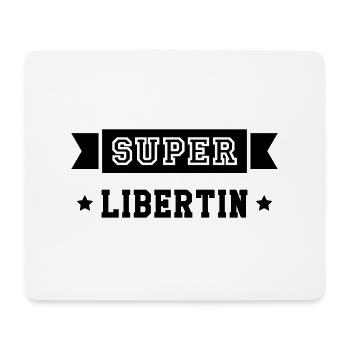 Libertin / Libertine / Sexe / Sexy / Porno / Sex - Tapis de souris (format paysage) - blanc - Devant