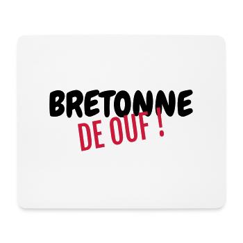 Bretagne / Breton / Bretonne / BZH / Breizh - Tapis de souris (format paysage) - blanc - Devant
